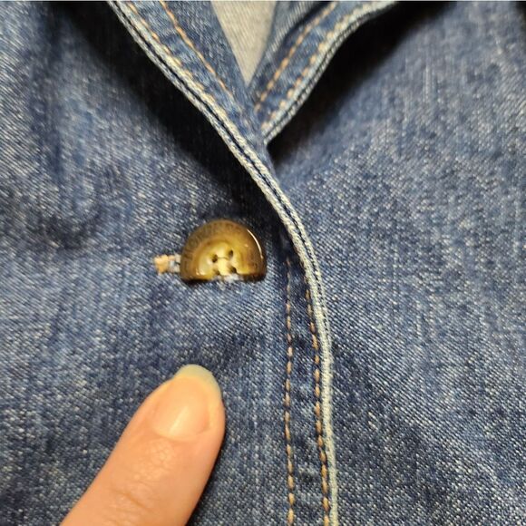 Vintage 90s Women's Northern Reflections Denim Jacket Sz Med - Picture 13 of 16